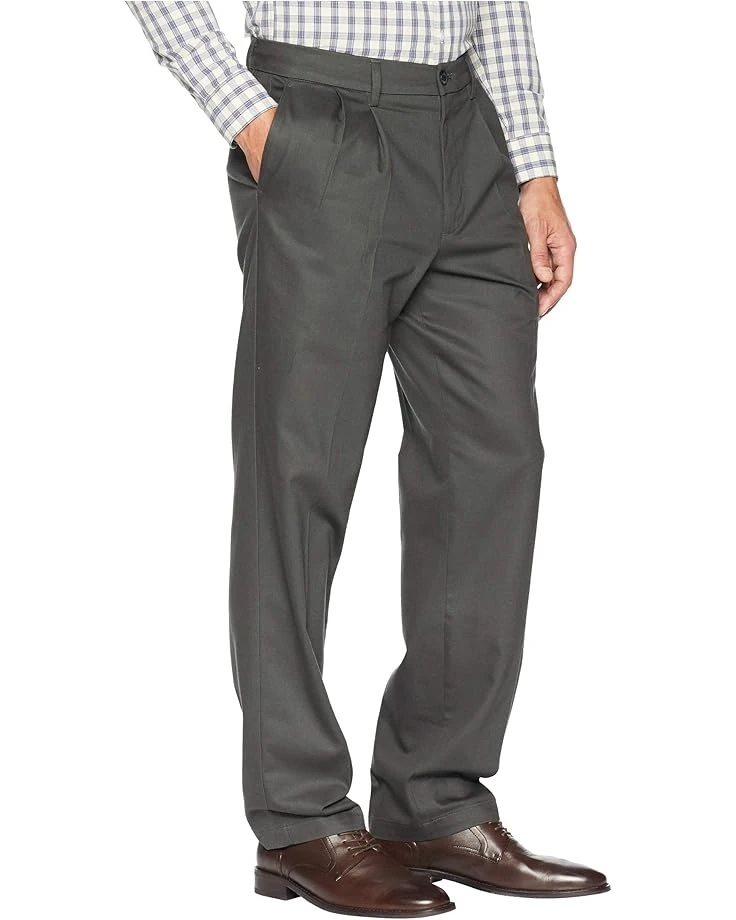 Dockers Classic Fit Signature Khaki Lux Cotton Stretch Pants D3 - Pleated - Image 4